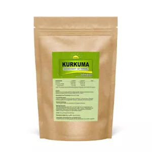 Kurkuma (hochdosiert, mit Piperin, Vollspektrum), 240 Kapseln à 750 mg, Bonemis® - Bild 1 von 2