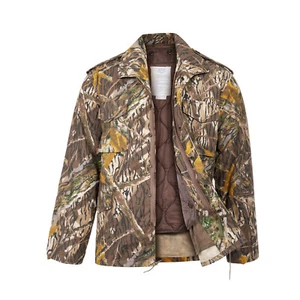 M65 Jacke US Feldmantel Futter Vintage Army Angeln Jagd Eiche Moos Baumrinde - Bild 1 von 12