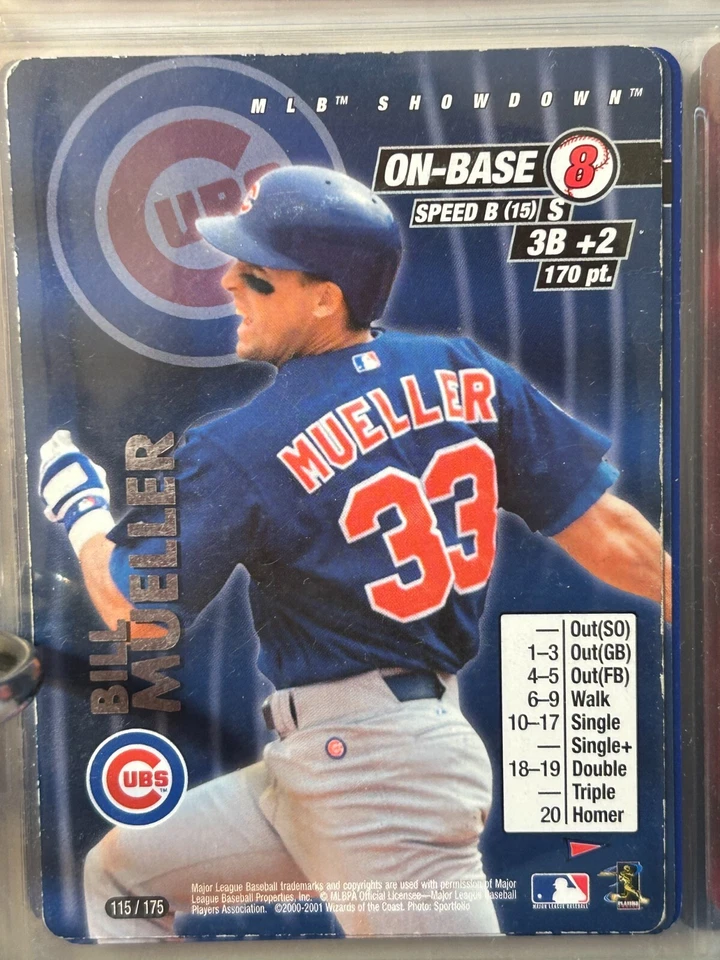 MLB Showdown Pennant Run Base Set Commons 2001 - ¡Elige de la lista! Foto 1 de 1