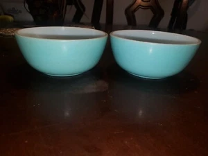 Turquoise Bowls Set of 2 - - Picture 1 of 7