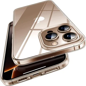 Crystal Clear iPhone 16 Pro Max Case, Slim Anti-Yellowing Military-Grade Cover - Picture 1 of 7