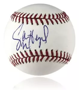 Jason Heyward autografo OMLB baseball JSA COA firmato Cubs Braves Cardinals - Foto 1 di 4