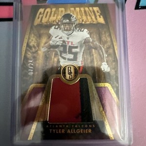 2023 Panini Gold Standard TYLER ALLGEIER 2 COLOR PATCH SP#/24 FALCONS