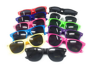 KIDS Sunglasses Boys Girls Shades Black Childrens Classic Vintage Holiday UV400
