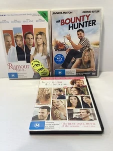 Jennifer Aniston DVDs X3 Rumour Has It/Bounty Hunter/He’s Just Not That Into You - Picture 1 of 15