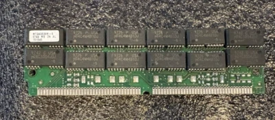 32MB 8Mx36 5V FPM 24 Chip Non-parity 72pin 60ns SIMM  **TESTED** - Image 1 of 4