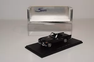 A93 1:43 SPARK S0511 TRIUMPH TR4 A IRS 1965 NERO COME NUOVO MOLTO RARO! - Foto 1 di 19