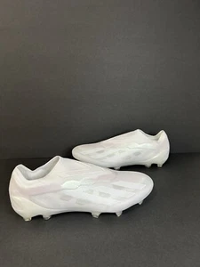 Adidas X Crazyfast.1 Zapatos de Fútbol Sin Cordones FG Blancos Bajos GY7381 Para Hombre Talla 12” - Imagen 1 de 10