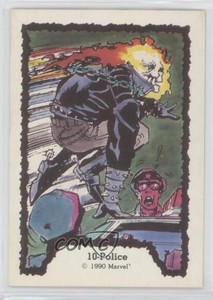 1990 Comic Images Marvel Ghost Rider Ghost Rider Police #10 d8k