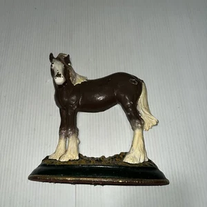 Vintage Cast Iron Horse Doorstop Ornament As Is - Picture 1 of 11
