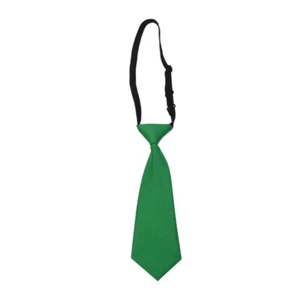 Fashionable Boys School Uniform Tie Children s Necktie for Weddings Elasticated - Picture 1 of 16