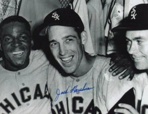 Jack Harshman DD 1954-1957 White Sox foto firmata 8x10 con certificato di autenticità Minoso Bob Kennedy - Foto 1 di 1