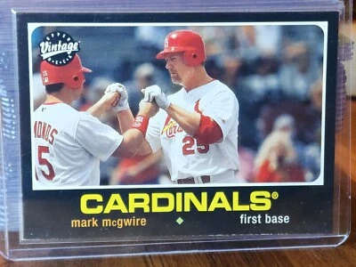 2002 Upper Deck Vintage - #154 Mark McGwire - Image 1 of 2