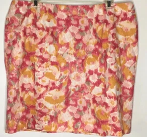 Talbots Rock abstrakt wasserfarben gefüttert Damen 22WP Petite neu mit Etikett - Bild 1 von 6