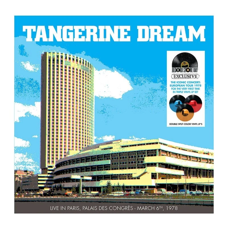RSD23 TANGERINE DREAM Live In Paris, Palais Des Congres (BOX 3xLP) RECORD STORE - Image 1 of 1