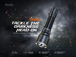 Fenix TK22R 3200 Lumens 480 meter Distance Type-C USB Tactical Flashlight - Picture 1 of 17