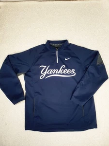 NIKE Herren MLB New York Yankees Pullover Jacke Navy, Größe L - Bild 1 von 11
