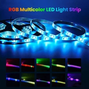 5m Flowing RGB Chasing LED Strip Light with Gradient Effect and Seamless Light - Picture 1 of 19