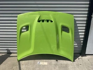 2015 2022 DODGE CHALLENGER SRT GREEN HOOD BONNET OEM - Picture 1 of 12