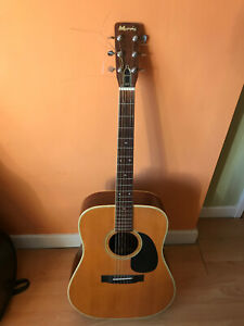 MORRIS W25, Acoustic Guitar Rosewood, from 1972, Made in Japan, w hardcase.