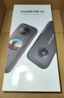 Insta360 ONE X2 360 Degree Action Camera 5.7K 360 Stabilization Waterproof NEW - Image 1 of 4