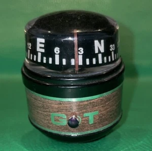 Brújula de tablero de barco GT de colección grano de madera - Imagen 1 de 12