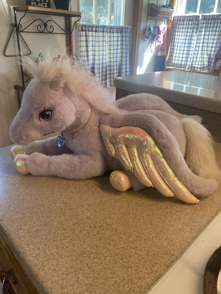 Barbie vintage Mattel 21” relleno Pegaso Brietta Fairytopia lavanda USADA Foto 1 de 4