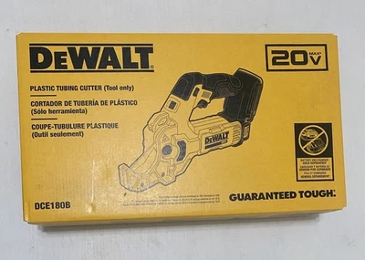 DEWALT 20V PLASTIC TUBING CUTTER DCE180B  - Image 1 of 3