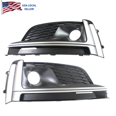 front bumper side grille insert with radar Right Left for 2018- 19 A5 S-line S5 - Изображение 1 из 4