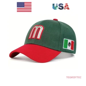 Cappellino aderente squadra di baseball Messico regolabile - Foto 1 di 2