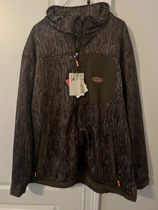 Drake Men’s Full Zip Jacket Mossy Oak Bottomland 2Xl New - Picture 1 of 10