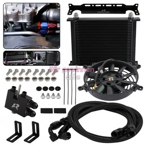 30 Reihe An10 Ölkühler Kit Für Bmw 3er N54 335i E90 E92 E93+elektro Lüfter Kit - Bild 1 von 11