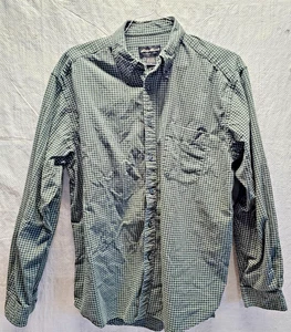 Eddie Bauer Herren Freizeit Button Down Hemd Gr. XL Kariert Langarm Grün - Bild 1 von 5