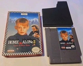 Home Alone 2: Lost in New York (Nintendo Entertainment System 1992) NES Game Box