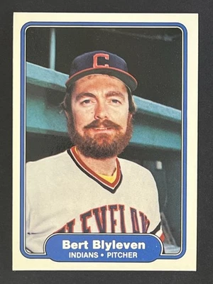 1982 Fleer Bert Blyleven #361 Cleveland Indians - Image 1 of 3