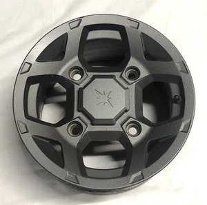 POLARIS RZR 900 REAR RIM WHEEL Granite Gray Metallic 12X8 VGC 12” 13 14 15 16 OE - Picture 1 of 10