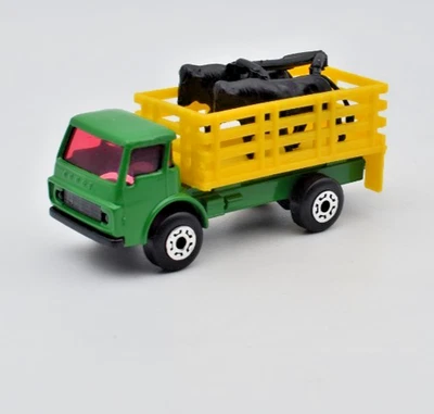 Matchbox Superfast MB71 Dodge Cattle Truck verde. con gancio di trazione.... - Immagine 1 di 4