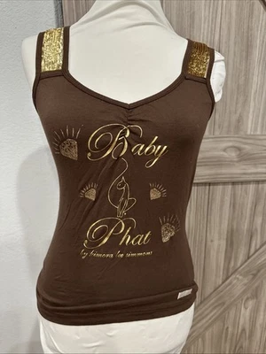 Camiseta sin mangas Baby Phat Kimora Lee Simmons talla grande Foto 1 de 4