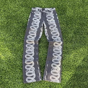 Hysteric Glamour Snake KINKY Jeans Schlaghose Denim schwarz Damen Gr. 26 - Bild 1 von 11