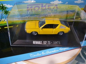 RENAULT 17 TS JAUNE Orangé Collection M6  1971 Boite  1/43 - Photo 1/4