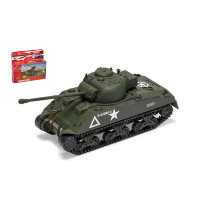 SHERMAN FIREFLY STARTER SET KIT 1:72 Airfix Kit Mezzi Militari Modellino Nuovo - Immagine 1 di 3