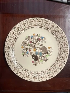 Piatto 4 piatti zucchero e spezie marrone Johnson Brothers Ironstone fuori produzione/rw - Foto 1 di 10
