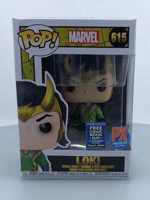 Funko POP! Marvel Thor Loki #615 Diamante Distribuidores de Cómics Exclusivo DAÑADO Foto 1 de 4