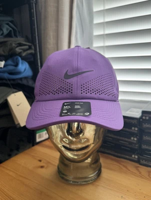 New Nike Dri FIT ADV Club Unstructured Swoosh Cap Hat Size M/L FD7842 521 SAMPLE - Image 1 of 4