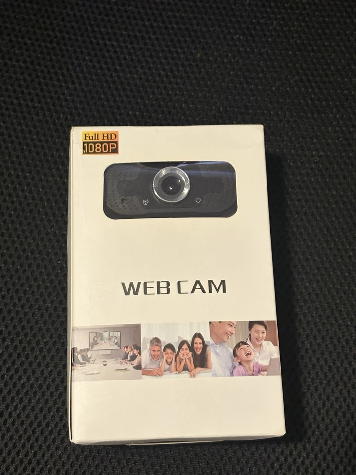 FULL HD 1080P WEBCAM COMPATIBLE WITH WINDOWS/MAC OS/CRHOME OS AND ANDROID - Image 1 of 3