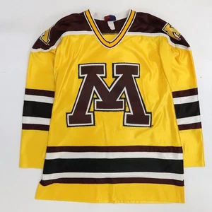 Camiseta de hockey vintage Minnesota Golden Gophers talla mediana NCAA - Imagen 1 de 5