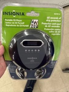 NEW SEALED Insignia Portable CD Player NS-P4112 Skip Protection & Headphones NOS - Picture 1 of 6