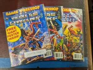 3 White Dwarf Magazine 158 165 167 Reader Copies All Have Missing Page - Picture 1 of 2