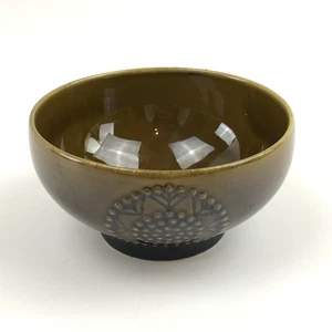 Melitta Schale Ø ca. 12 cm | „Relief 96“ olivbraun | Vintage Keramik Germany - Picture 1 of 5