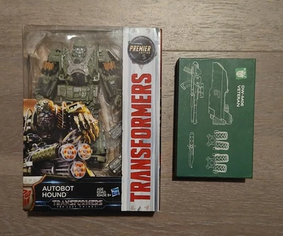 Hasbro Transformers TF5 The Last Knight Hound with Dr.Wu Upgrade Kit - Bild 1 von 2